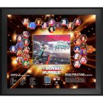 Bayley WWE Framed 20" x 24" 2024 Women's Royal Rumble Match Collage with a Piece of Match-Used Canvas - Limited Edition of 330