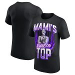 WWE Rhea Ripley Mami's Always On Top T-Shirt - Black - Mens