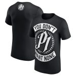 WWE AJ Styles You Don't Want None T-Shirt - Black - Mens