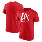 LA Knight Logo T-Shirt - Red - Mens