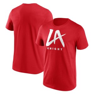 LA Knight Logo T-Shirt - Red - Mens