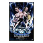 WrestleMania XXI Triple H vs. Batista 24" x 36" Jonathan Bartlett Art Print