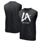 WWE LA Knight Logo Tank - Black - Mens