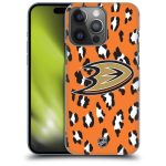 Anaheim Ducks NHL Leopard Graphic Phone Case - iPhone