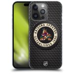 Arizona Coyotes NHL Puck Texture Graphic Phone Case - iPhone