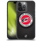Carolina Hurricanes NHL Puck Texture Graphic Phone Case - iPhone