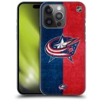Columbus Blue Jackets NHL Half Distressed Graphic Phone Case - iPhone