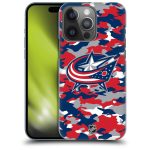 Columbus Blue Jackets NHL Camouflage Graphic Phone Case - iPhone