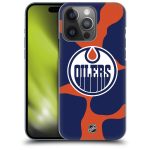 Edmonton Oilers NHL Cow Pattern Graphic Phone Case - iPhone