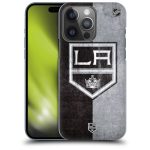 Los Angeles Kings NHL Half Distressed Graphic Phone Case - iPhone
