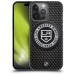 Los Angeles Kings NHL Puck Texture Graphic Phone Case - iPhone