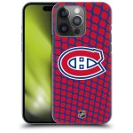 Montreal Canadiens NHL Net Pattern Graphic Phone Case - iPhone