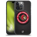 Ottawa Senators NHL Puck Texture Graphic Phone Case - iPhone
