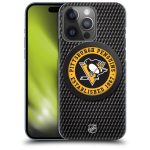 Pittsburgh Penguins NHL Puck Texture Graphic Phone Case - iPhone