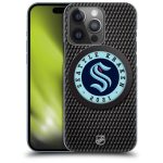 Seattle Kraken NHL Puck Texture Graphic Phone Case - iPhone