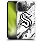 Seattle Kraken NHL Marble Pattern Graphic Phone Case - iPhone