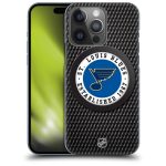 St. Louis Blues NHL Puck Texture Graphic Phone Case - iPhone