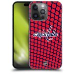 Washington Capitals NHL Net Pattern Graphic Phone Case - iPhone