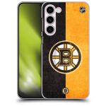 Boston Bruins NHL Half Distressed Graphic Phone Case - Samsung