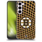 Boston Bruins NHL Net Pattern Graphic Phone Case - Samsung