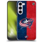 Columbus Blue Jackets NHL Half Distressed Graphic Phone Case - Samsung
