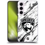 Florida Panthers NHL Marble Pattern Graphic Phone Case - Samsung