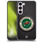 Minnesota Wild NHL Puck Texture Graphic Phone Case - Samsung