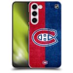 Montreal Canadiens NHL Half Distressed Graphic Phone Case - Samsung