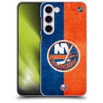 New York Islanders NHL Half Distressed Graphic Phone Case - Samsung