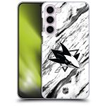 San Jose Sharks NHL Marble Pattern Graphic Phone Case - Samsung