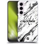 Washington Capitals NHL Marble Pattern Graphic Phone Case - Samsung