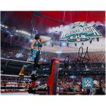 Bayley WWE Autographed 8'' x 10'' Royal Rumble 2024 Pointing Photograph