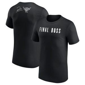 The Rock Final Boss T-Shirt - Black - Mens