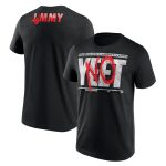 WWE Jimmy Uso No Yeet T-Shirt - Black - Mens