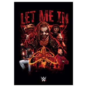 WWE Bray Wyatt Let Me In Red Collage Poster - Unframed A3