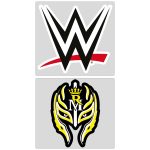 WWE Rey Mysterio Dual Sticker Set - 2 x 15cm