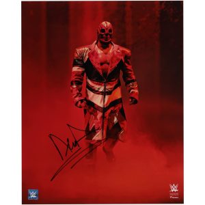Andrade WWE Autographed 16" x 20" Vertical Entrance Photograph