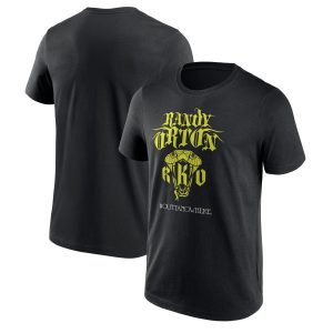 WWE R-KO Duct Tape T-Shirt - Black - Mens