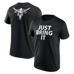 WWE The Rock Just Bring It T-Shirt - Black - Mens