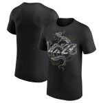 WWE Randy Orton RKO Metal T-Shirt - Black - Extended Sizing - Mens