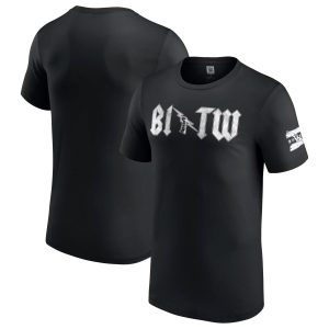 CM Punk BITW Retro T-Shirt - Black - Mens