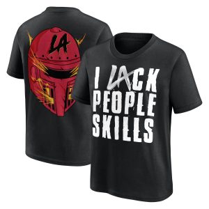 LA Knight I Lack People Skills T-Shirt - Black - Youth
