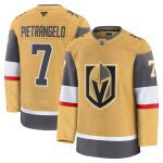 Vegas Golden Knights Fanatics Branded Home Premium Jersey - Gold - Alex Pietrangelo - Mens