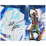 LA Knight Autographed Photograph - 8 x 10 Inches