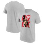 WWE The Rock Championship T-Shirt - Sports Grey - Mens