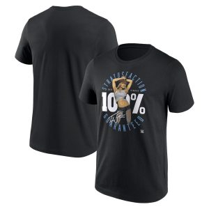WWE Trish Stratus 100 Percent Stratusfaction T-Shirt - Black - Mens