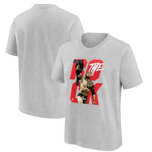 WWE The Rock Championship T-Shirt - Sports Grey - Youth