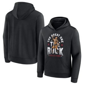 WWE The Rock The Great One Hoodie - Black - Youth