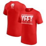 WWE Jey Uso Yeet T-Shirt - Red - Mens