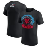 WWE CM Punk In Punk We Trust Badge T-Shirt - Black - Mens
